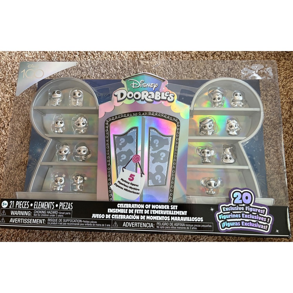Disney Doorables Celebration of Wonder Set 100 Years 20 Exclusive‎ Figures